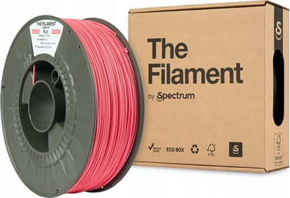 Attēls no ROSA3D The Filament 3D filament, PLA, 1,75mm, 1000g, TF-24013, strawberry pink