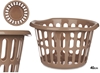 Изображение Round basket 40 cm, taupe, 25×40×40 cm, 85319, Kipit