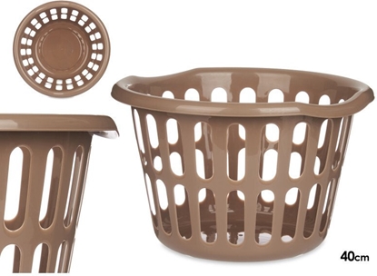 Изображение Round basket 40 cm, taupe, 25×40×40 cm, 85319, Kipit