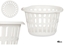 Picture of Round basket 40 cm, white, 25×40×40 cm, 85318, Kipit
