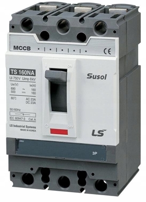 Изображение Rozcznik kompaktowy serii TS 3P serii DSU 160A 50 kA TS160N DSU 160A 3P