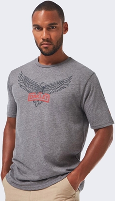 Picture of Russell Athletic Koszulka Oakley SI Eagle ATHLETIC HEATHER GREY