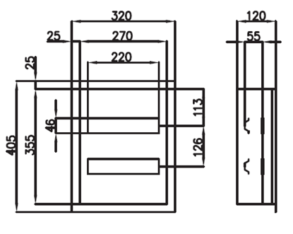 Изображение Sabaj Rozdzielnica moduowa RP 24 podtynkowa IP31 - 1-018