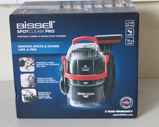 Изображение SALE OUT.  | Bissell | Spot Cleaner | SpotClean Pro | Corded operating | Washing function | 750 W | Red/Titanium | 24 month(s) | - V | DAMAGED PACKAGING