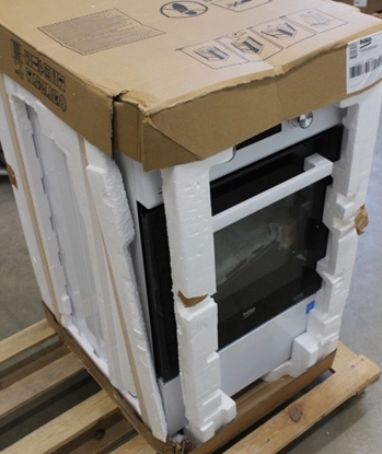 Picture of SALE OUT. Beko FSM59305WDT Cooker, Induction, A, Width 50 cm, White | BEKO Cooker | FSM59305WDT | Hob type Induction | Oven type Electric | White | Width 50 cm | Grilling | DAMAGED PACKAGING, DENT ON SIDE | Depth 60 cm | 60 L