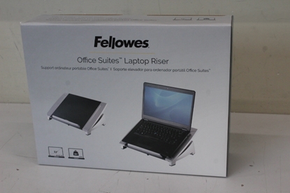 Изображение SALE OUT. Fellowes Office Suites laptop stand | SALE OUT. Fellowes | Office Suites Laptop Stand | DAMAGED PACKAGING | Black/Silver