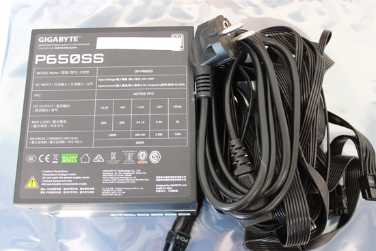 Picture of SALE OUT. Gigabyte PSU | GP-P650SS GEU1 | 650 W | REFURBISHED, WITHOUT ORIGINAL PACKAGING, MANUAL AND ACCESSORIES