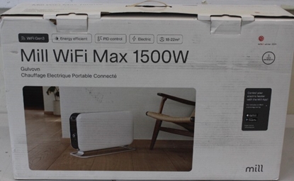 Изображение SALE OUT. Mill Portable Heater | CO1500MAXWIFI3 | Convection Heater | 1500 W | Suitable for rooms up to 14-18 m² | White | DEMO | IPX4