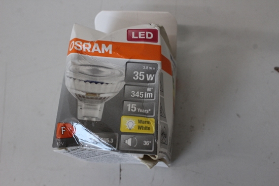 Picture of SALE OUT. Osram Parathom Reflector LED 12V MR16 35 non-dim 36° 3,8W/827 GU5.3 bulb | SALE OUT. | Osram Parathom Reflector LED | GU5.3 | 3.8 W | Warm White | DAMAGED PACKAGING