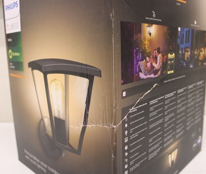 Attēls no SALE OUT. Philips Hue Inara Outdoor wall light | E27 | 7 W | Warm white | DAMAGED PACKAGING