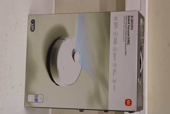 Изображение SALE OUT. Xiaomi Robot Vacuum S40C EU | Xiaomi Robot Vacuum S40C EU | Wet&Dry | 2600 mAh | Dust capacity 0.52 L | 5000 Pa | White | DAMAGED PACKAGING | 19 month(s)