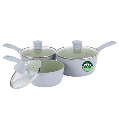 Изображение Salter BW092831EU7 Earth 3 Piece (16/18/20cm) Pan Set