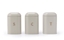 Picture of Salter BW13729OEU7 Pebble 3 Piece Canister Set Stone, Beige