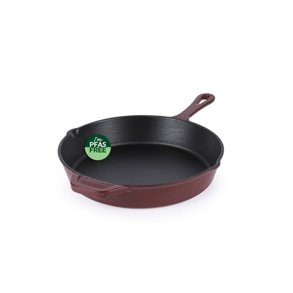 Picture of Salter BW13773R Cast Iron 26cm Fry Pan, Red