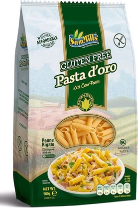 Picture of Sam Mills Makaron kukurydziany - penne, rurka skona bezglutenowy 500 g - SamMills