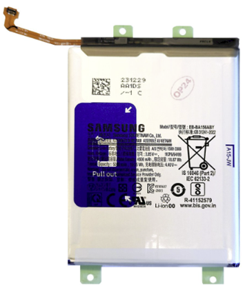 Picture of Samsung EB-BA156ABY Battery Li-Ion 5000mAh (Service Pack) for Samsung Galaxy A15 4G/5G