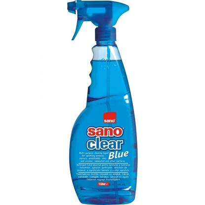 Изображение SANO Sanoclear Blue 1 litrs, stiklu tīrīšanas līdzeklis