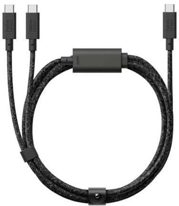 Picture of Satechi Kable USB-C / 2xUSB-C Native Union Belt Cable 2in1 2m 140W (cosmos)
