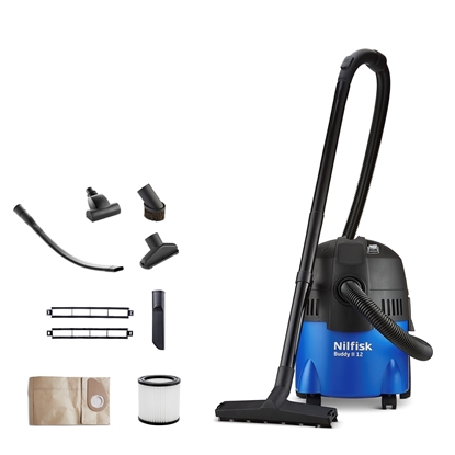 Изображение Sausās un mitrās tīrīšanas vakuuma putekļsūcējs Nilfisk-ALTO Buddy II 12 Car Cleaner; 1200 W