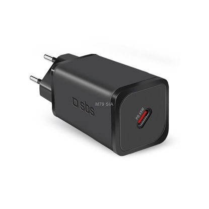 Изображение SBS Mini Wall Charger  USB-C  65 W  melna - Ladetajs