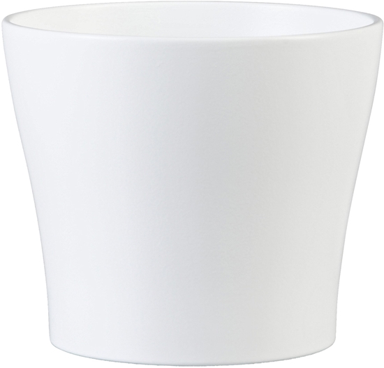 Picture of Scheurich FLOWER POT PANNA D11 WHITE