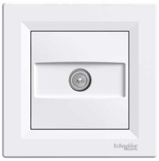 Picture of Schneider Electric Gniazdo antenowe ASFORA TV przelotowe 8dB biae - EPH3200321