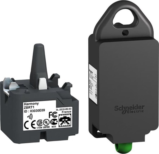 Picture of Schneider Electric Harmony XB4R Nadajnik do przycisków bezprzewodowych bez gówki Plastik ZBRT1