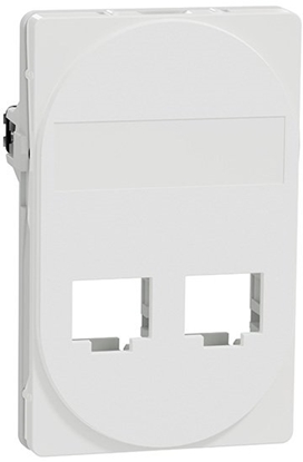 Picture of Schneider Electric LK One Actassi/Keystone podwójne gniazdo RJ45 1,5M biay