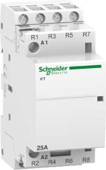 Изображение Schneider Stycznik moduowy 25A 0Z 4R 24V AC iCT (A9C20137)