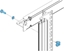 Изображение Schroff 19" Assembly Kit, 4 x Screw M5x12, Earthing Nut M5 for Slide Rails