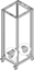 Picture of Schroff Novastar Castor, 300 kg, Conductive, ESD Resistance < 10 kOhm to EN 12528