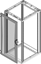 Attēls no Schroff Novastar Glazed Acrylic Glass Door, RAL 7021, 20 U 553W