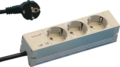 Изображение Schroff Socket Strip, SCHUKO, 3 Sockets
