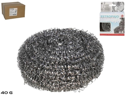 Attēls no Scrubbing sponge, metal, 40 g, 40 x 100 x 100 cm