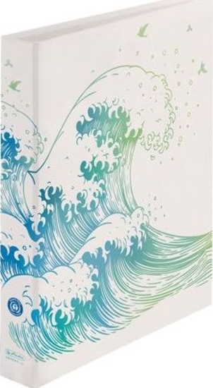 Изображение Segregator Herlitz Segregator A4 4cm 2R HERLITZ maX.file - GREENline wave Herlitz