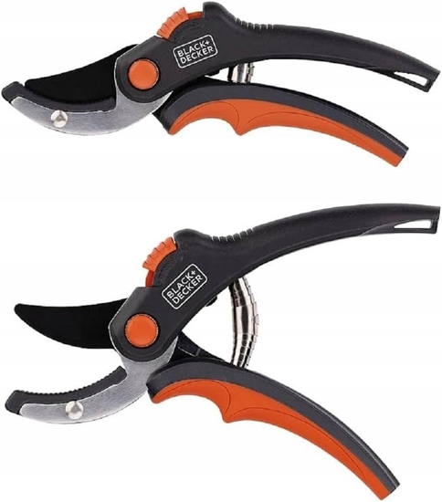 Изображение Sekator Black&Decker Black&Decker - Sekator kowadekowy / noyce ogrodowe do kwiatów i ywopotu ostrze ze stali hartowanej