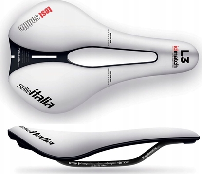 Picture of Selle Italia Siodo SELLE ITALIA NOVUS EVO BOOST TM SUPERFLOW L (id match - L3) manganese tube 7, biae, testowe (NEW)