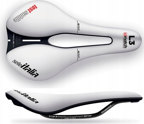 Picture of Selle Italia Siodo SELLE ITALIA NOVUS EVO BOOST TM SUPERFLOW L (id match - L3) manganese tube 7, biae, testowe (NEW)