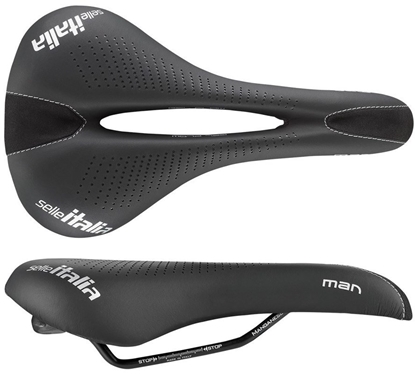 Picture of Selle Italia Siodo SELLE ITALIA SPORTOURING MAN GEL ADVAN L2, Prty Manganowe, el