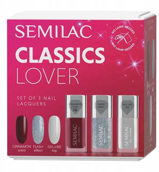 Picture of Semilac SEMILAC Zestaw prezentowy Classics Lover Set