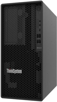 Изображение Serwer Lenovo Lenovo ThinkSystem ST45 V3 serwer 960 GB Tower AMD EPYC 4344P 3,8 GHz 16 GB DDR5-SDRAM 500 W
