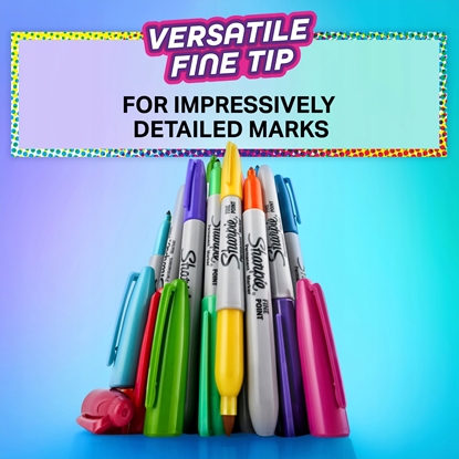Изображение Sharpie Marker permanentny Fine Glam Pop 24 opakowanie