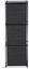 Picture of Malys Group SHELF M WITH BOXES BLACK 34.5X34.5X101