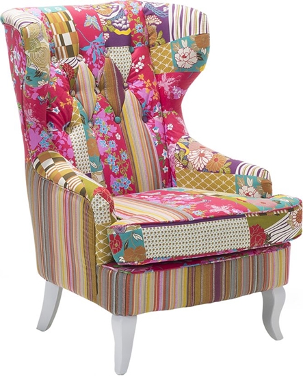 Picture of Shumee Fotel uszak patchwork wielokolorowy MOLDE