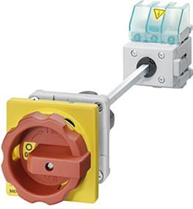 Attēls no Siemens cznik krzywkowy 0-1 3P 25A napd drzwiowy rozczny IP65 (3LD2113-0TK53)