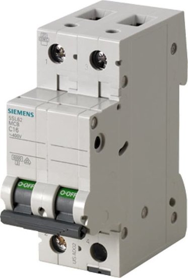Picture of Siemens Wycznik nadprdowy 2P C 6A 6kA AC 5SL6206-7