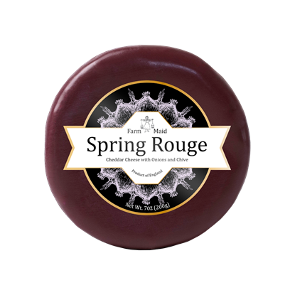 Attēls no Siers Čedars FARM MAID Spring Rouge 200 g