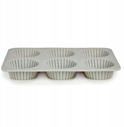 Picture of Silicone baking form for 6 muffins, 3×25.7×17.5 cm, 76835, Kinvara