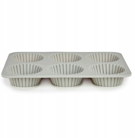 Picture of Silicone baking form for 6 muffins, 3×25.7×17.5 cm, 76835, Kinvara