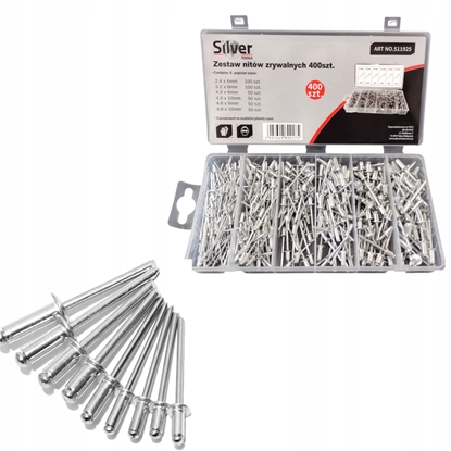 Picture of Silver SILVER NITY ZRYWALNE 2,4 - 4,8mm  400szt